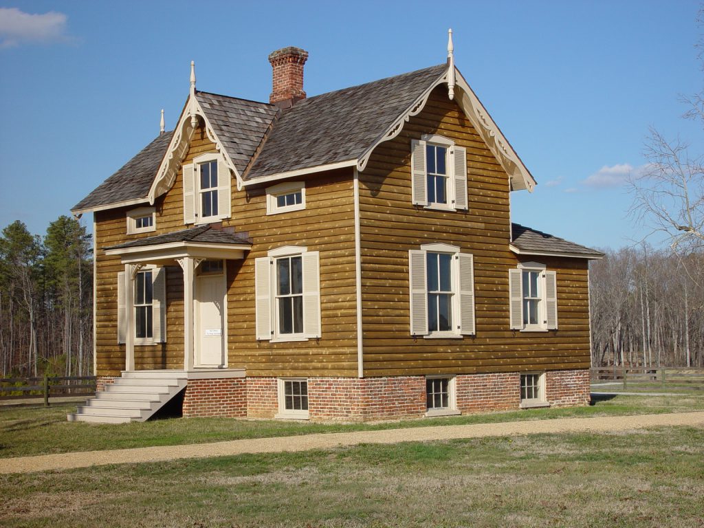 the Hart Farm house