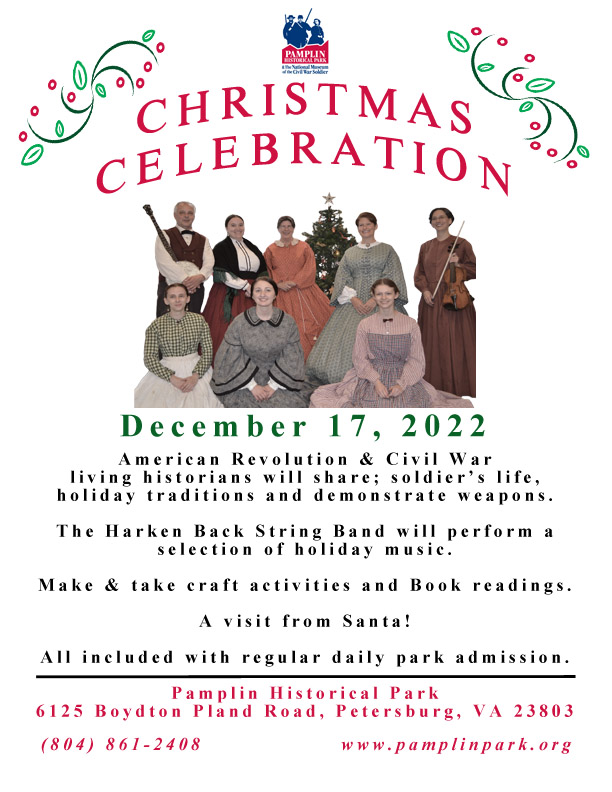 Christmas Celebration Pamplin Historical Park
